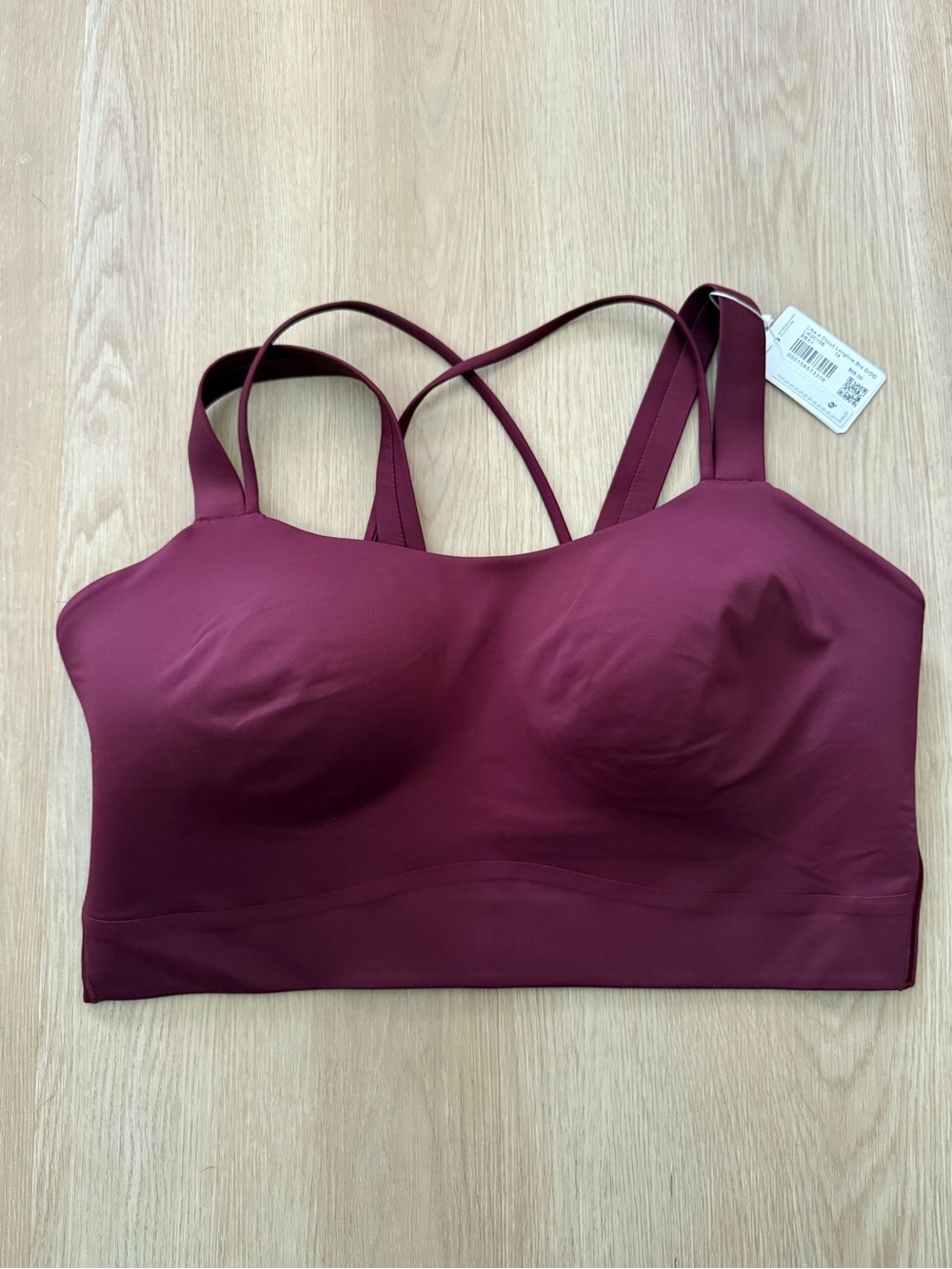 NWT Lululemon Like a Cloud Longline Bra size 14 D/DD Cup